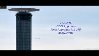 Live ATC : Paris / Roissy CDG Approach / LFPG