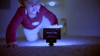 Extremely Short Film Baby Eats Aputure M9 Light