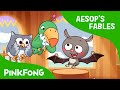 The Bat, the Beast, and the Bird | Aesop's Fables | PINKFONG Story Time for Children