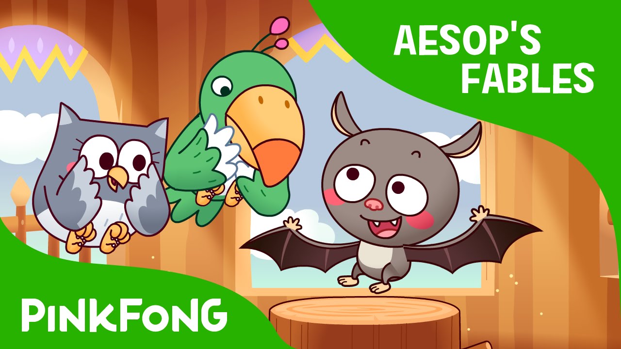 ⁣The Bat, the Beast, and the Bird | Aesop's Fables | PINKFONG Story Time for Children