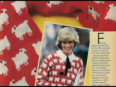 Princess Diana's Sheep Sweater