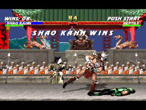 Mortal Kombat Trilogy - Shao Kahn Arcade Ladder