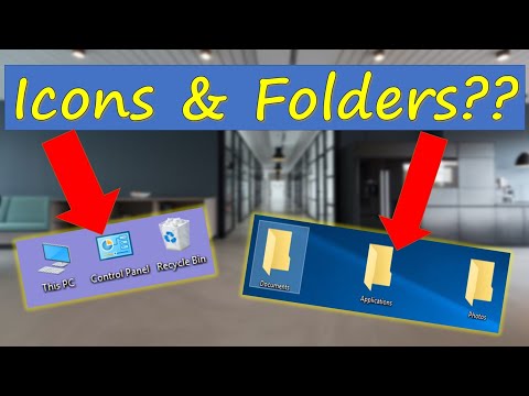 Computer Basics: What are Icons and Folders?