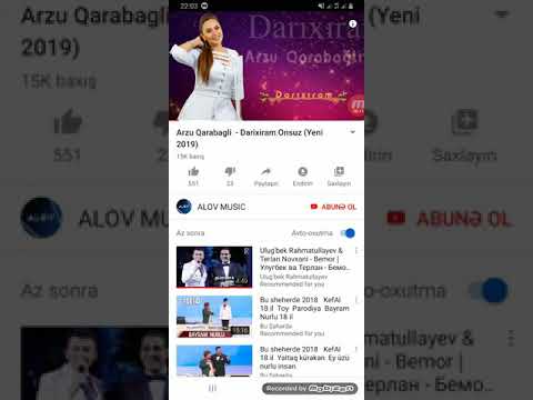 Arzu qarabagli darixiram onsuz yep yeni 2019