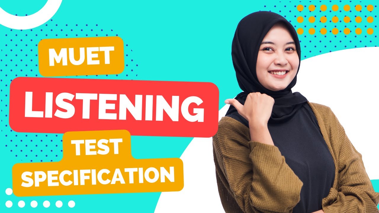 MUET Listening test format - YouTube