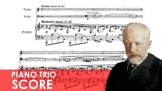 TCHAIKOVSKY Piano Trio in A minor (Op. 50) Score