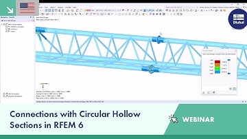 Webinar | Connections with Circular Hollow Sections in RFEM 6