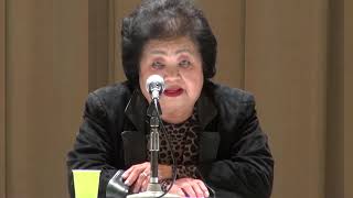 Setsuko Thurlow Speech in Hiroshima Part1