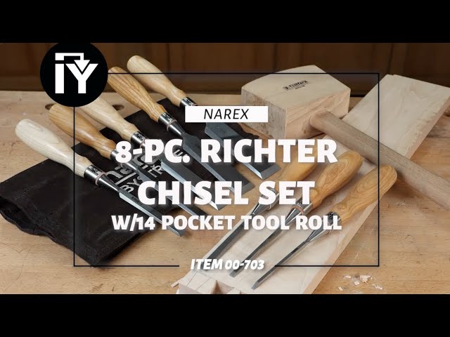 Narex 7-Pc. Richter Bevel Edge Chisel Sets