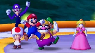 Mario Party: Star Rush - Toad Scramble Walkthrough Part 2: World 1