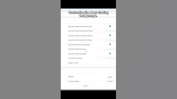 Set up Door-closing Text Prompt #akuvox #intercom #opendoor