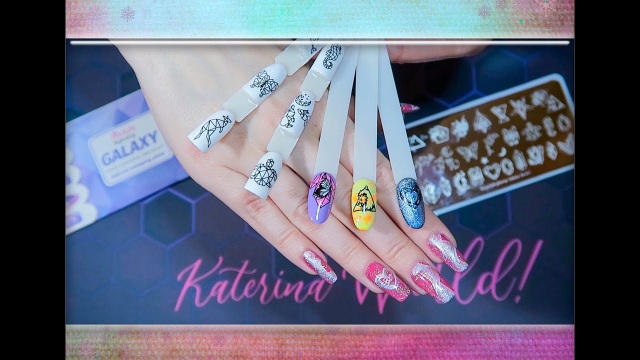 Обзор пластины BeautyBigBang Galaxy XL001 Алмазы / AliExpress.