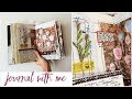 Junk Journal With Me - Ep 16 | Journaling Process Video
