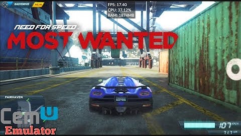 Need for Speed Most Wanted | Cemu Android v0.2 | Poco X3 Pro