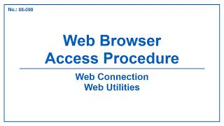 No.08-090 WebAccess EN (Black) screenshot 1