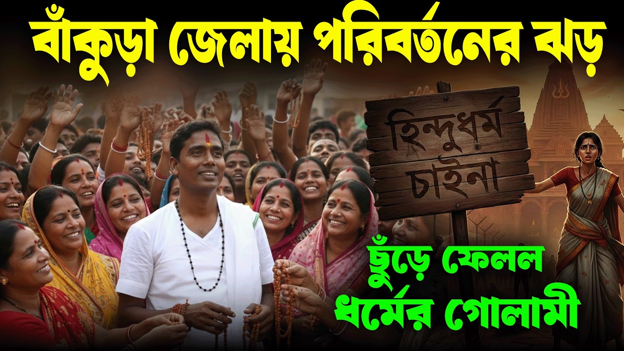 বাঁকুড়া জেলায় পরিবর্তনের ঝড় ছুঁড়ে ফেলল ধর্মের গোলামী Dinokrishna Thakur kirtan 2026