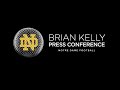 @NDFootball -  Brian Kelly Press Conference (08.30.21)