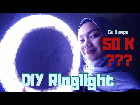  Cara  Membuat  Ringlight dengan  Harga  yang Super Murah  YouTube