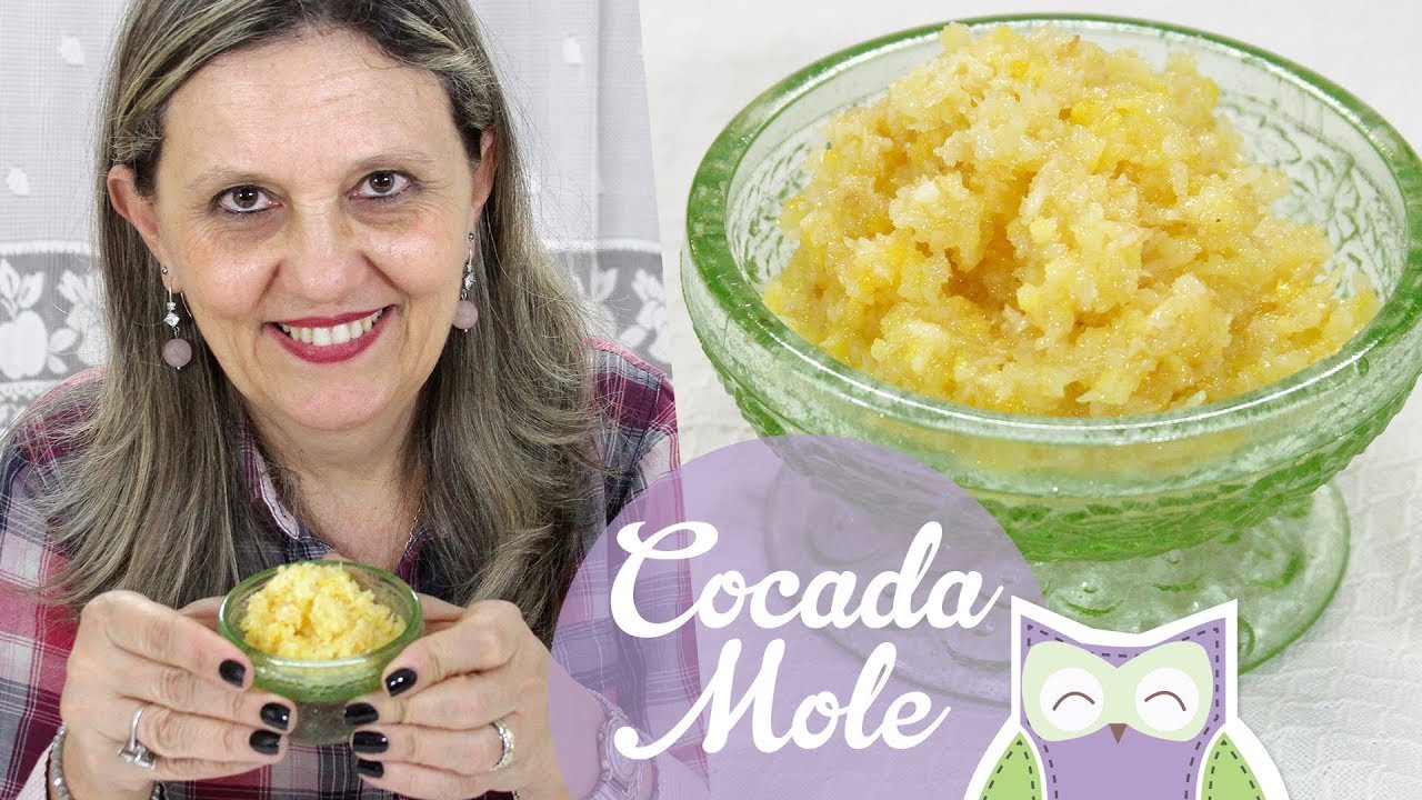 COMO FAZER COCADA MOLE (3 INGREDIENTES) - RECEITAS DA MÃE CORUJA 126