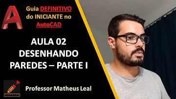 Como fazer uma parede no AutoCAD?