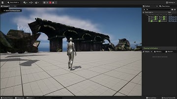 Bridge Destruction in unreal engine 5 by Chaos anchor field and basic field