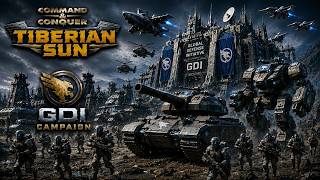 Command & Conquer: Tiberian Sun | GDI Campaign Full Playthrough | No Commentary | 4K 60FPS
