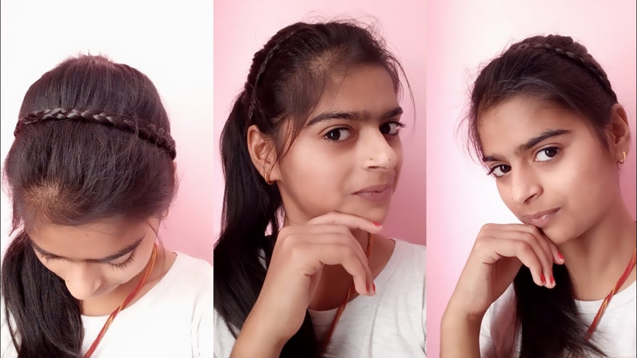 Easy Hairband Hairstyles By || Arushi Dubey || - YouTube