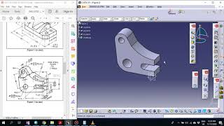 CATIA TUTORIAL 3D sketch 2 Figure 2