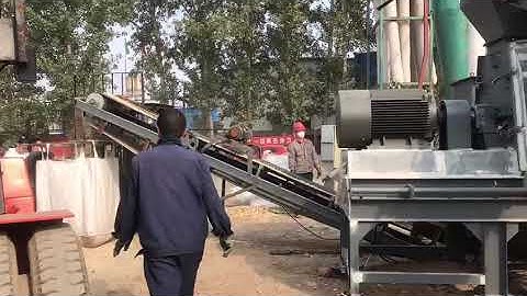 Máy nghiền gỗ công suất lớn Máy nghiền búa đôi Model HX2600S CTY GỖ BSR 0962537439