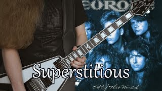 Europe - Superstitious |Solo Cover|