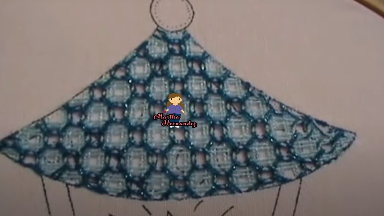 Bordado Fantasía Farol Navideño