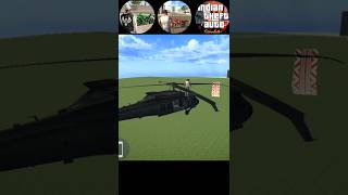 Franklin jumping out of a helicopter😱Indian Theft Auto vs Ibd3d vs Gtiv💥 #indianbikedriving3d#shorts