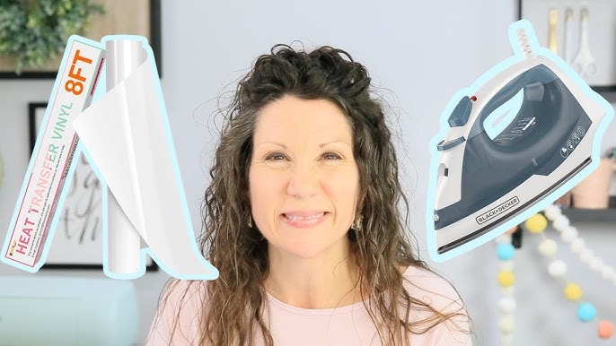 How to Iron On Cricut Vinyl With Regular Irons for Beginners 