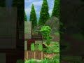 Уютный домик в лесу в симс 4  #симс4строительство #симсанутая