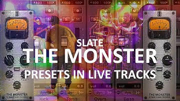 Testing Slate The Monster on LIVE tracks