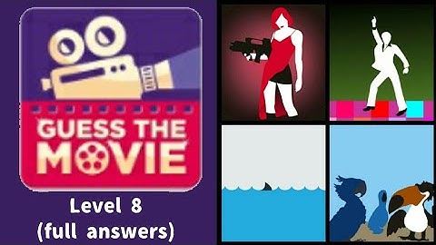Guess The Movie Quiz - Level 8 walkthrough (with full answers)