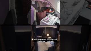 High-flying holidaymakers fill airlines’ first class and business seats | FT #shorts