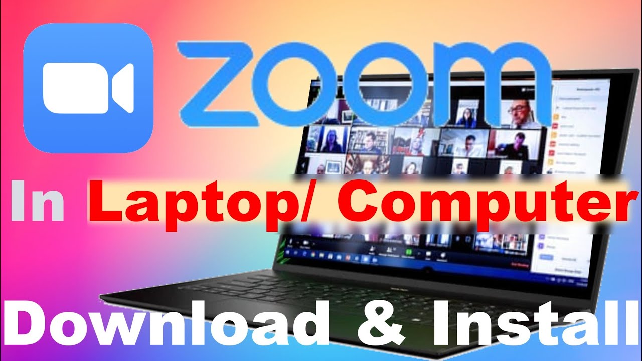 zoom app download for laptop windows 10 free