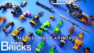 Lego Marvel Mech Armor 3.0 | Speed Build | Beat Building