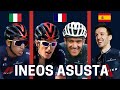 ANÁLISIS de los EQUIPAZOS de INEOS: CARAPAZ al TOUR, EGAN BERNAL al GIRO