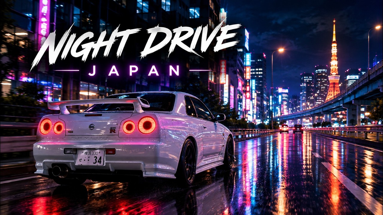 Where Does This Night Drive End? | Japanese Night Drive - YouTube