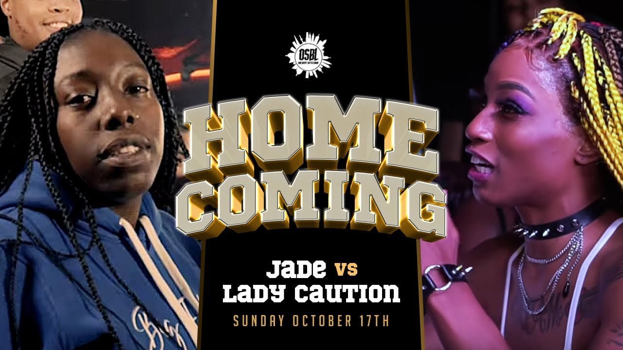 LADY CAUTION VS JADE | HOSTED BY JAZ THE RAPPER | HOMECOMING 2021 #OSBL ...