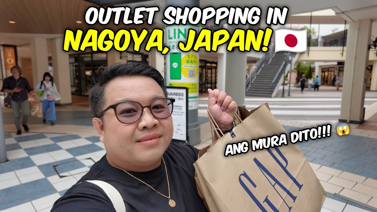 Shopping at Mitsui Outlet Park in Nagashima! 1HR away from Nagoya! 🇯🇵 | May 31, 2024