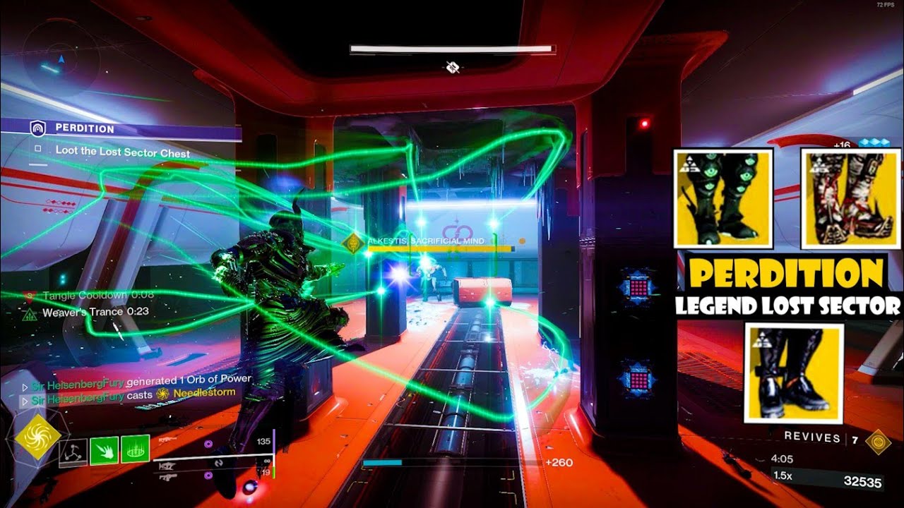 Easy Perdition Solo 1830 Legend Lost Sector Farming | Destiny 2 Season of the Defiance