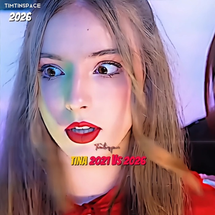 TINA 2021 Vs 2026: 😱 #timtinspace #trending #shorts #memories #viral #capcut #edit @TIMTIN
