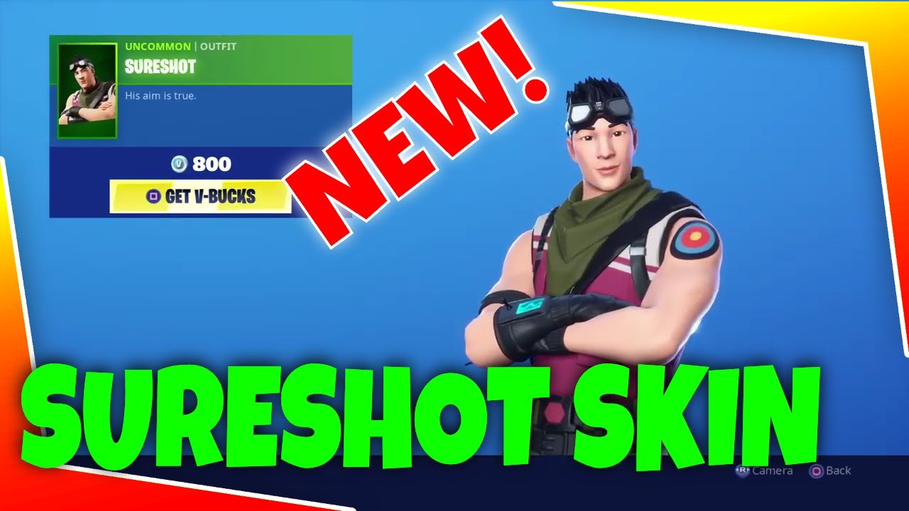 {New} SURESHOT SKIN OUTFIT! | Rage Quit Emote - Fortnite Shop