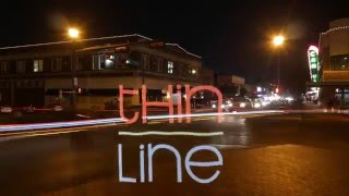 Pixelstick time-lapse test