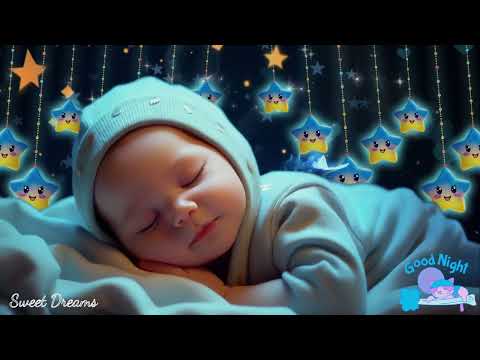 Baby Sleep Music ♫ Mozart Brahms Lullaby 💤 Sleep Instantly Within 3 Minutes ♥