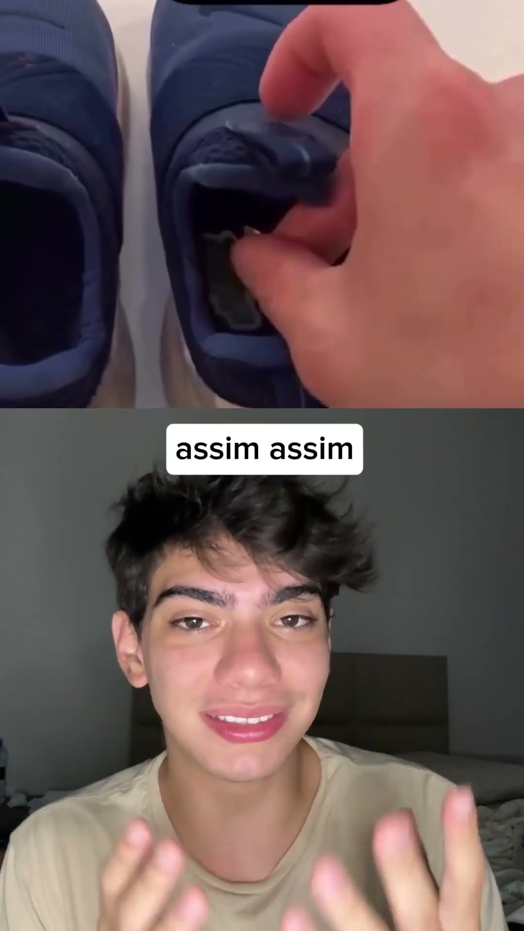 ?✂️ Figurinha cortada no meio = sapatos no pé certo! Fácil e divertido! Você já conhecia isso??