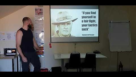 Situational Awareness Lecture with Julien Masson (Adrenaline Combatives)